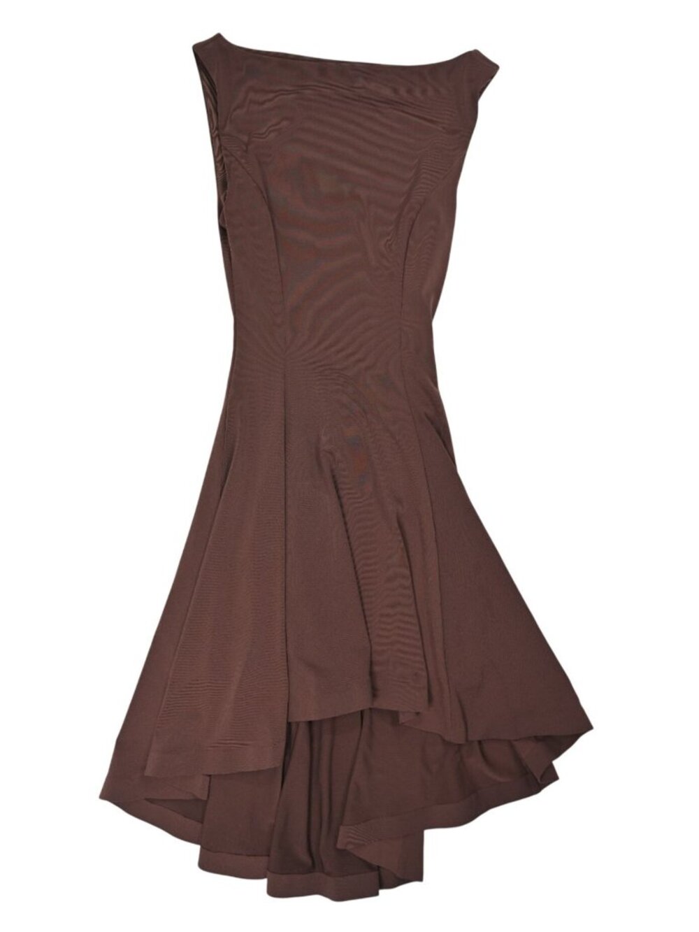 Guizio Daye Mini Dress in Brown